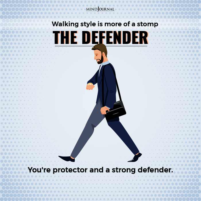 walking style defender