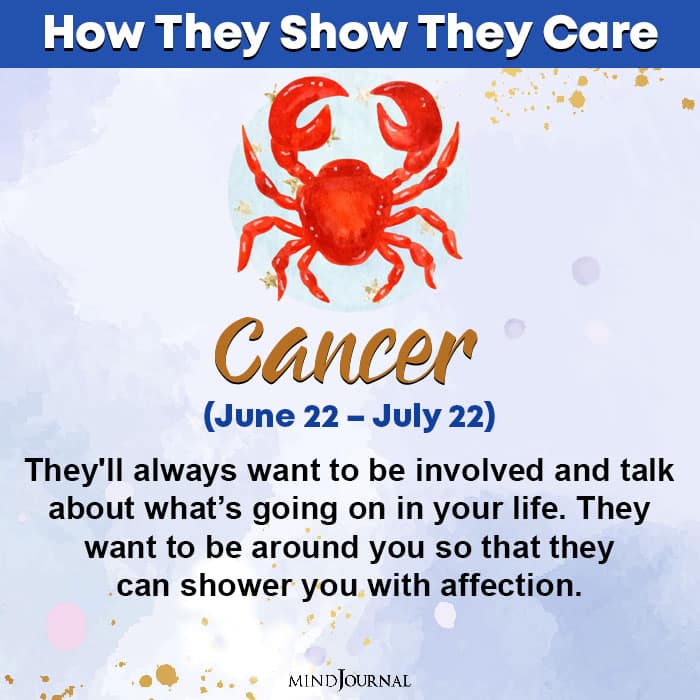 zodiac sign care cancer