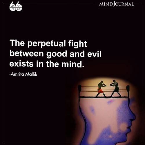 Amrita Mallik perpetual fight exists in the mind