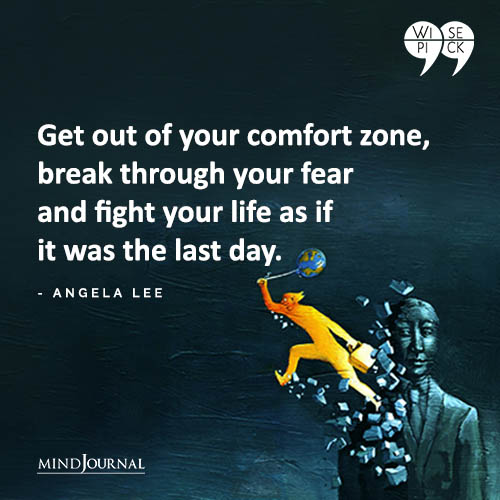 Angela Lee Get out of your comfort zone