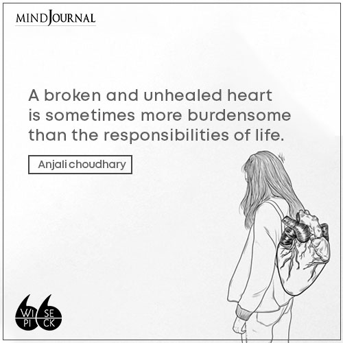 Anjali choudhary A broken and unhealed heart