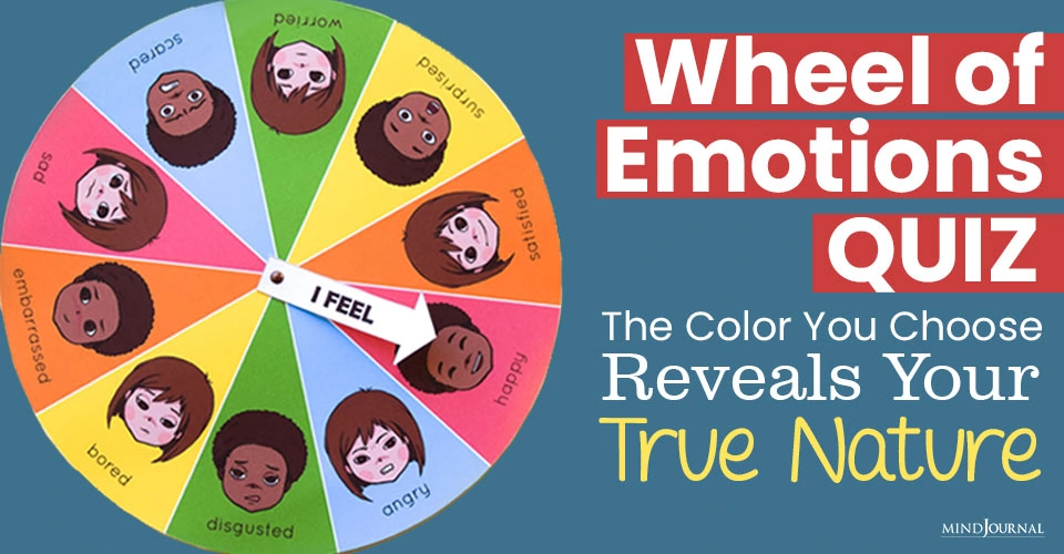 Wheel of Emotions Quiz: The Color You Choose Reveals Your True Nature