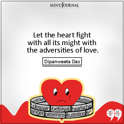 Dipanweeta Das Let the heart fight