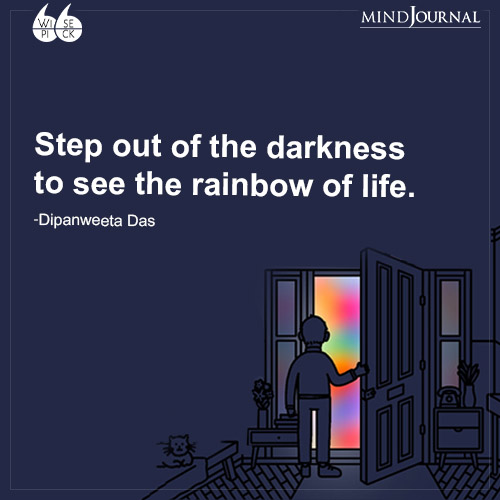 Dipanweeta Das Step out rainbow of life