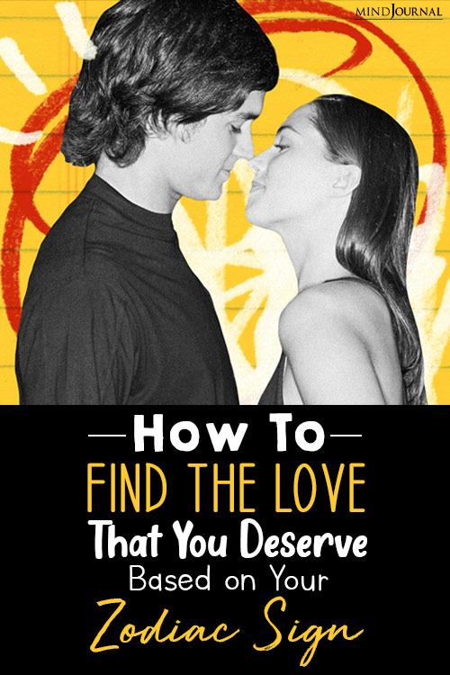 How To Find The Love You Deserve pin