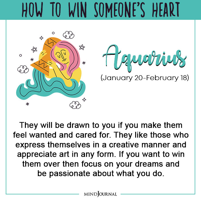 How To Win Someones Heart Aquarius