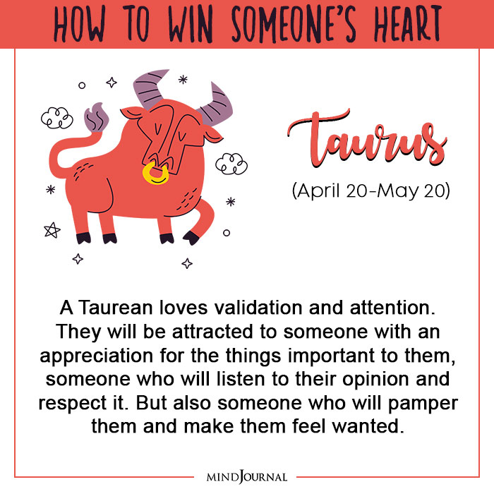 How To Win Someones Heart Taurus