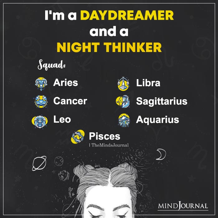 Im a Daydreamer and A Nightthinker