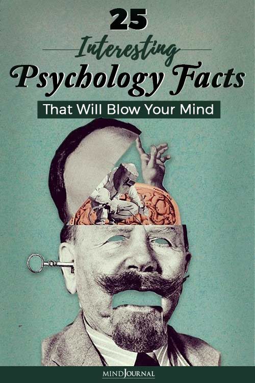 Interesting Psychology Facts pin