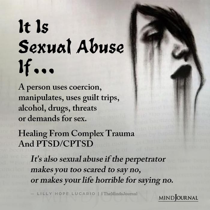 It Is Sexual Abuse If A Person Uses Coercion