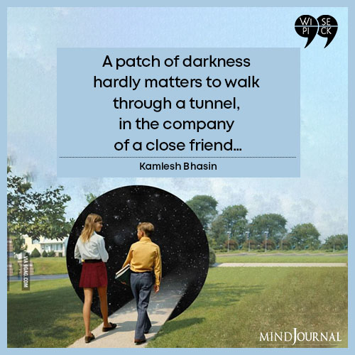 Kamlesh Bhasin A patch of darkness