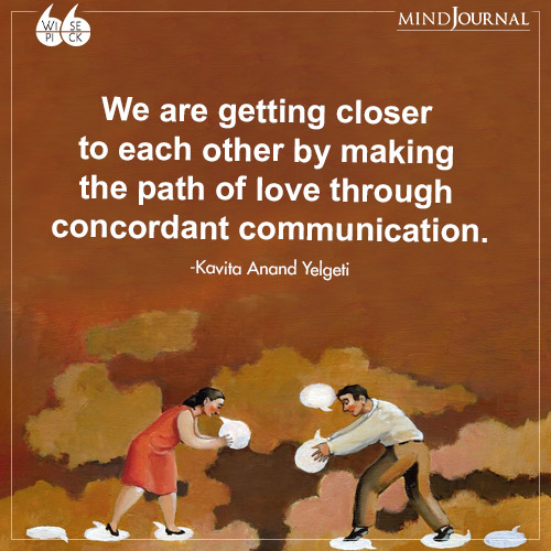 Kavita Anand Yelgeti concordant communication