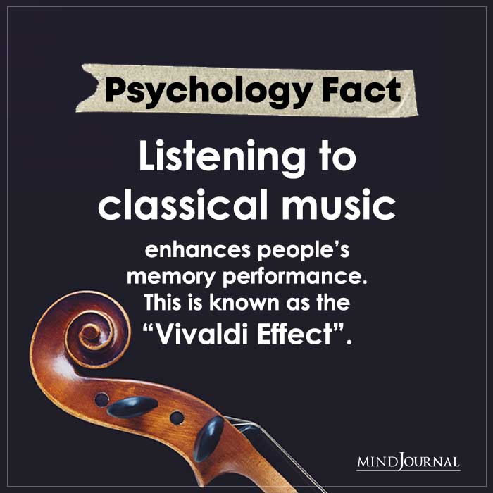 Listening To Classical Music Enhances Peoples Memory