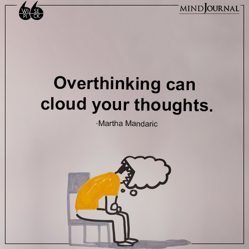 Martha Mandaric Overthinking cloud thoughts