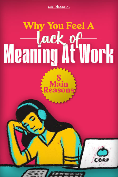 Meaning At Work Pin