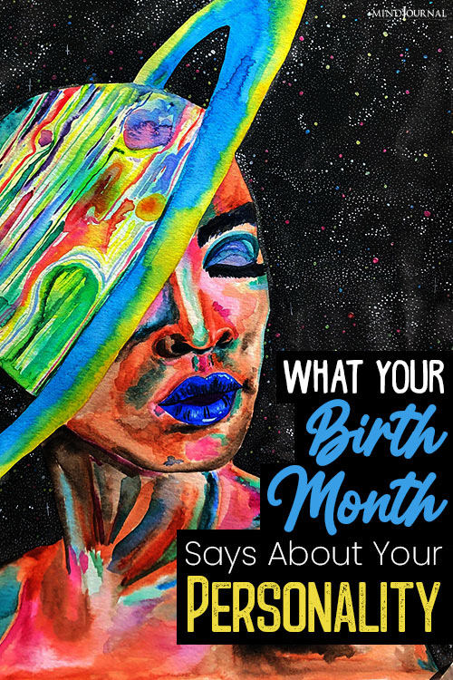 Month Born Personality Traits pin