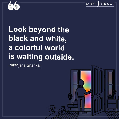 Niranjana Shankar colorful world waiting outside