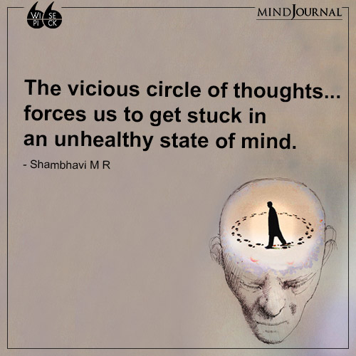Shambhavi M R The vicious circle of thoughts