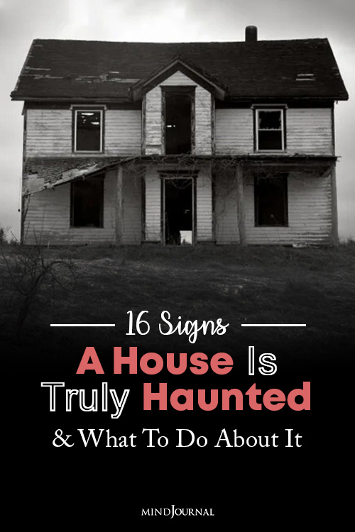 Signs A House Is Truly Haunted Pin