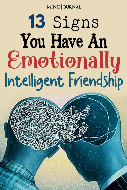 Signs Emotionally Intelligent Friendship pin