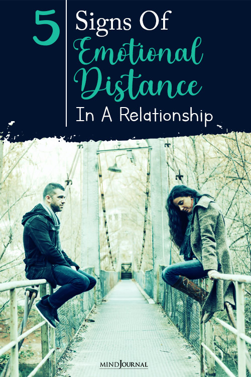 Signs Of Emotional Distance Pin