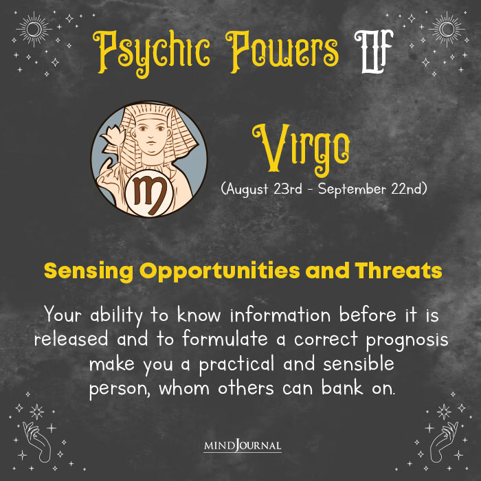 The Psychic Powers Of Each Zodiac Sign virgo