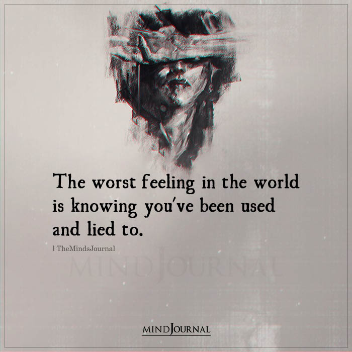 The Worst Feeling In The World Is