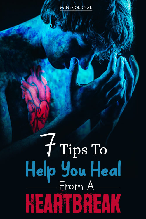 Tips To Help You Heal From A Heartbreak pin