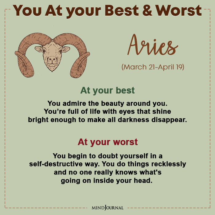 When You are At Your Best Aries