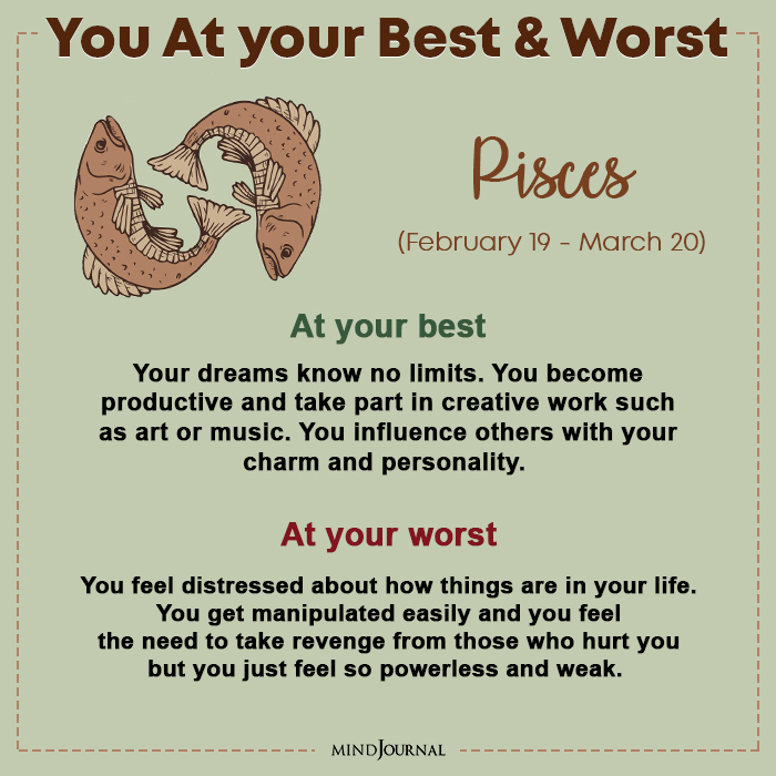 When You are At Your Best Pisces