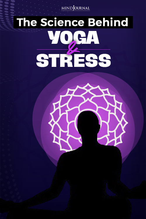 Yoga And Stress Pin
