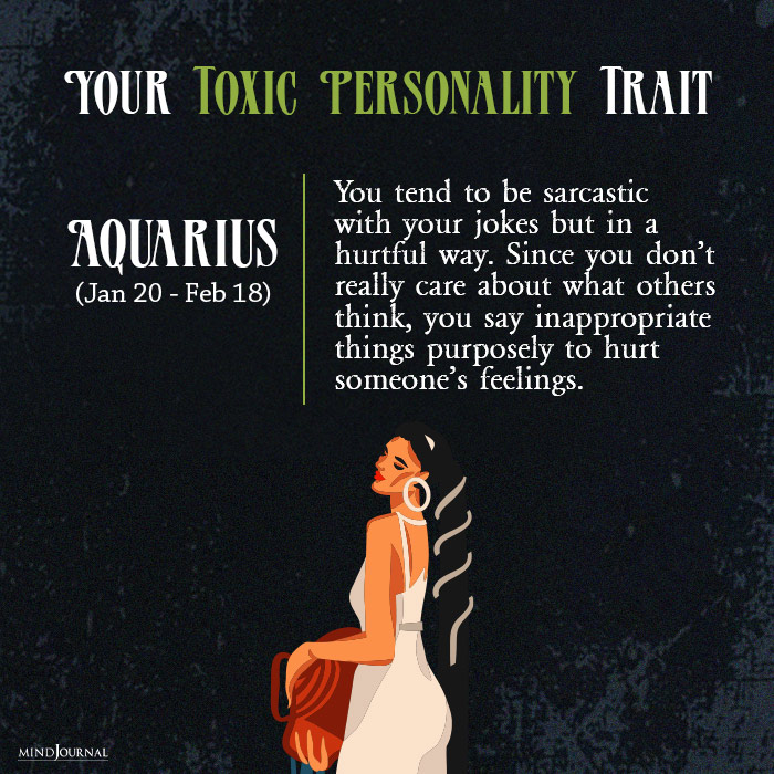 Your Toxic Personality Trait aqua