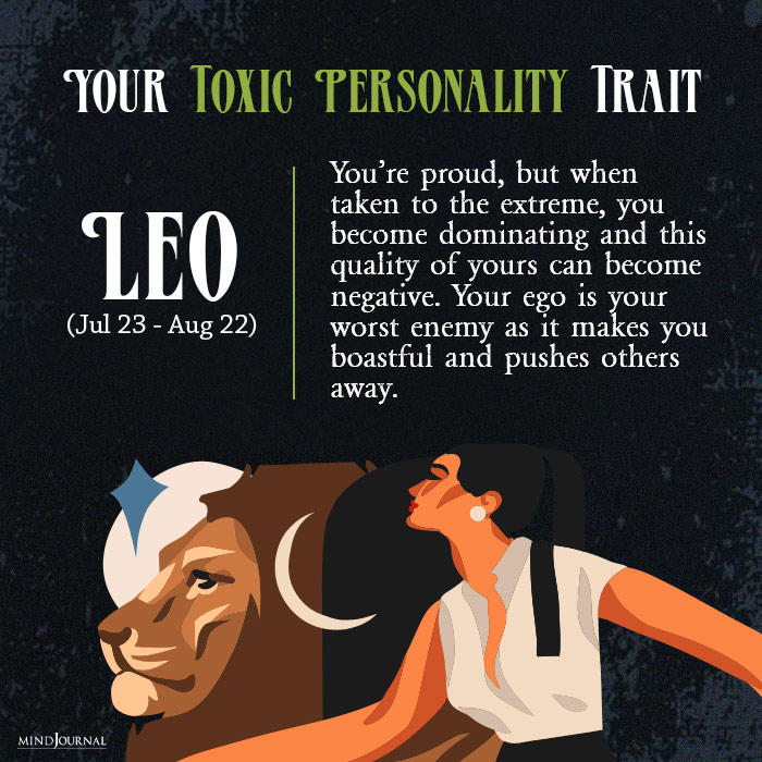 Your Toxic Personality Trait leo