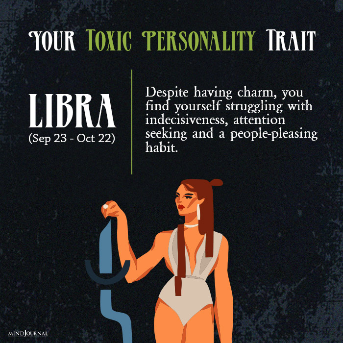 Your Toxic Personality Trait libra