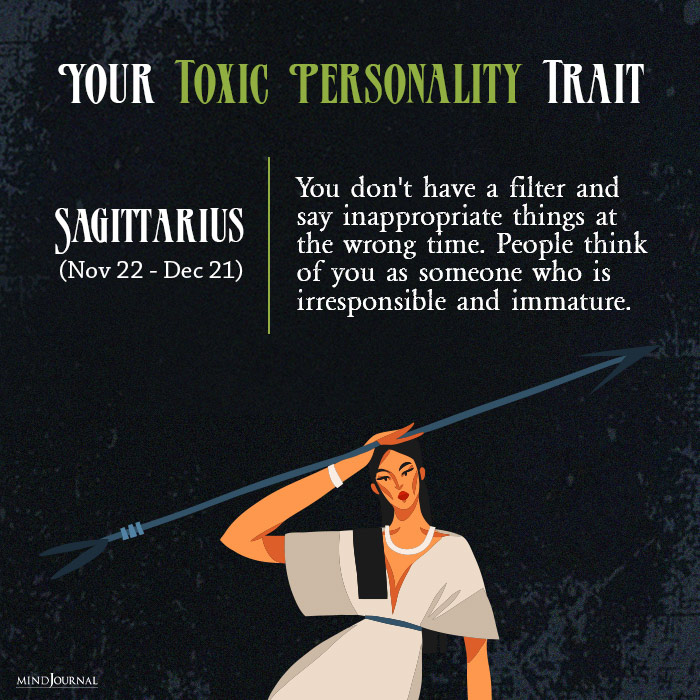 Your Toxic Personality Trait sag