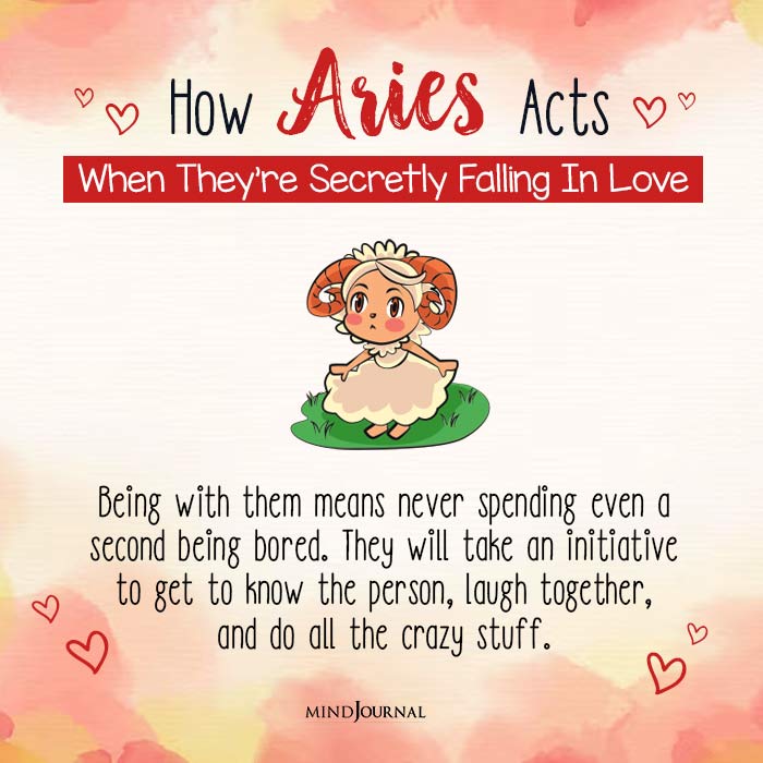 Zodiacs Act When Falling In Love aries
