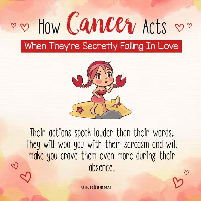 Zodiacs Act When Falling In Love cancer