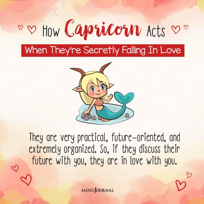 Zodiacs Act When Falling In Love capricorn