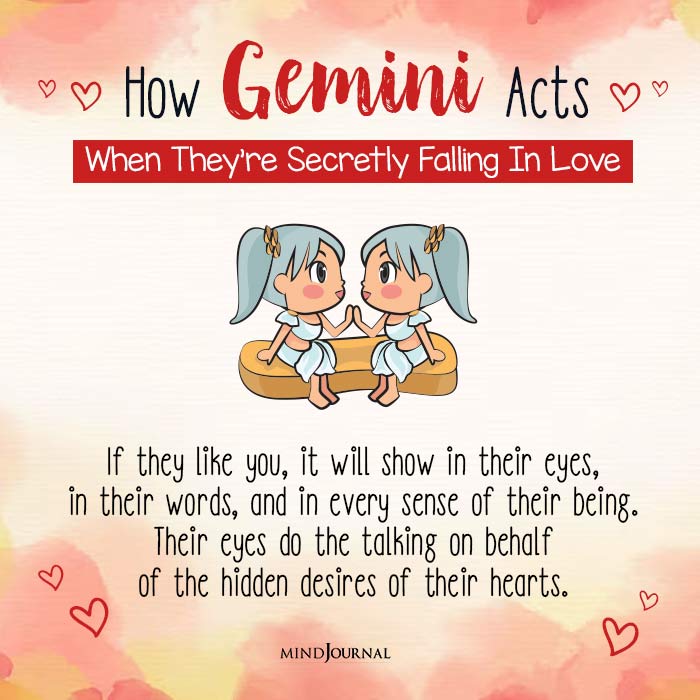 Zodiacs Act When Falling In Love gemini