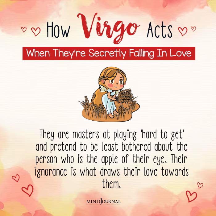 Zodiacs Act When Falling In Love virgo
