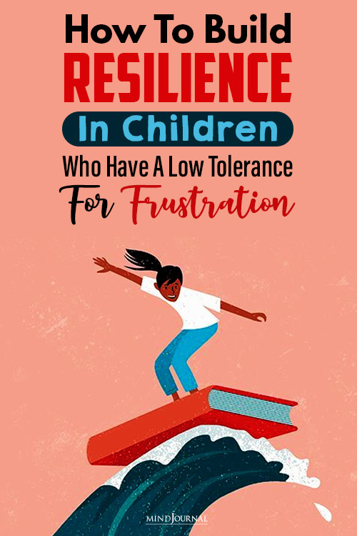 build resilience in children have a low tolerance pin