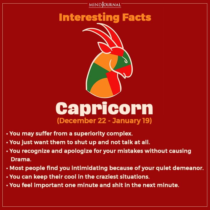 interesting facts capricorn