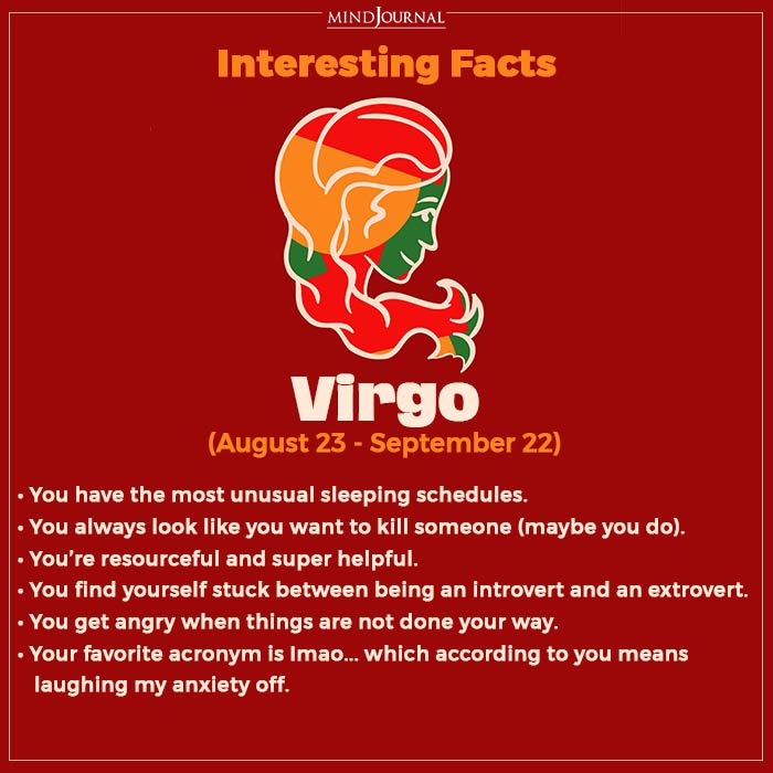 interesting facts virgo