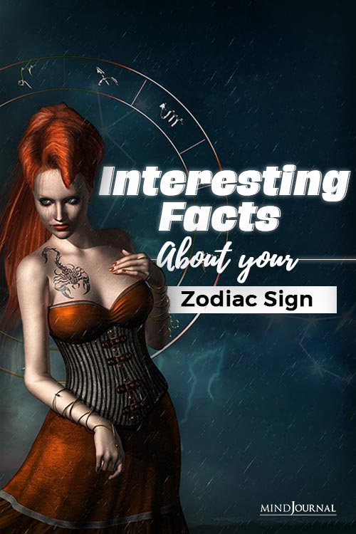 interesting facts zodiac signs pin