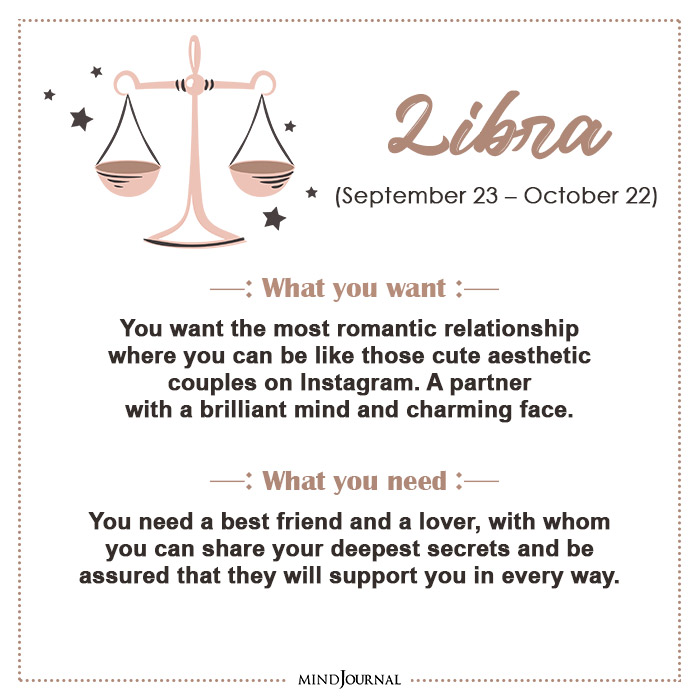 want vs need in a relationship libra