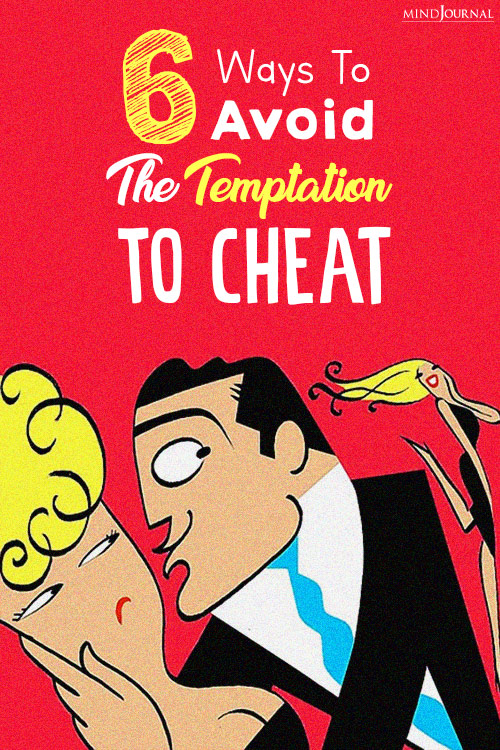 ways to avoid the temptation to cheat pin