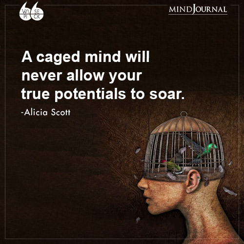 Alicia Scott A caged mind will