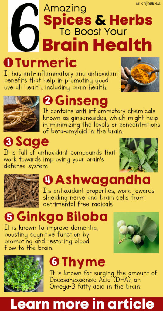 Amazing Spices And Herbs To Boost Your Brain Health info