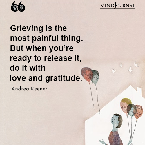 Andrea Keener Grieving is the
