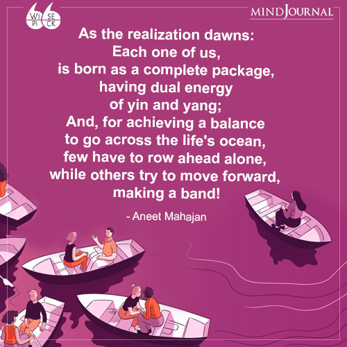 Aneet Mahajan As the realization dawns